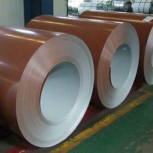 Рулон с полимерным покрытием 0.35х1250 RAL 8017