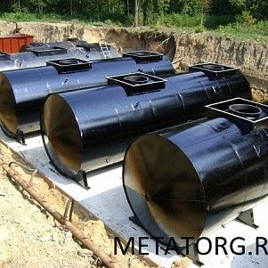 Резервуары стальные РГС-100 м3